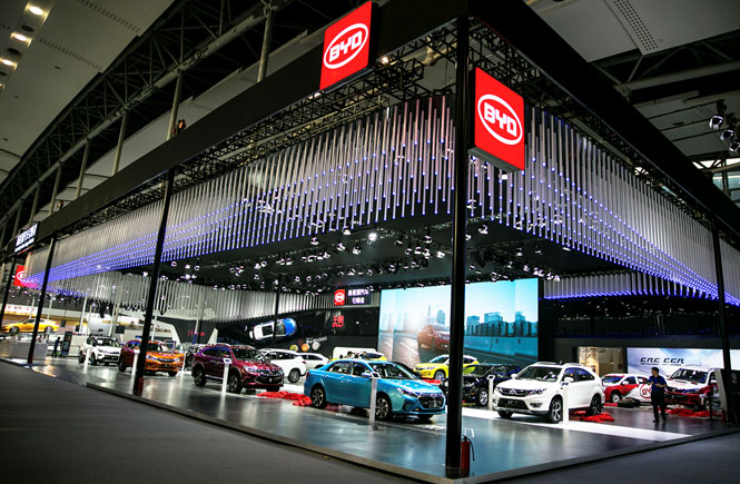 BYD集團(tuán)-電子件塑料殼金屬上激光打標(biāo)—【民升激光】